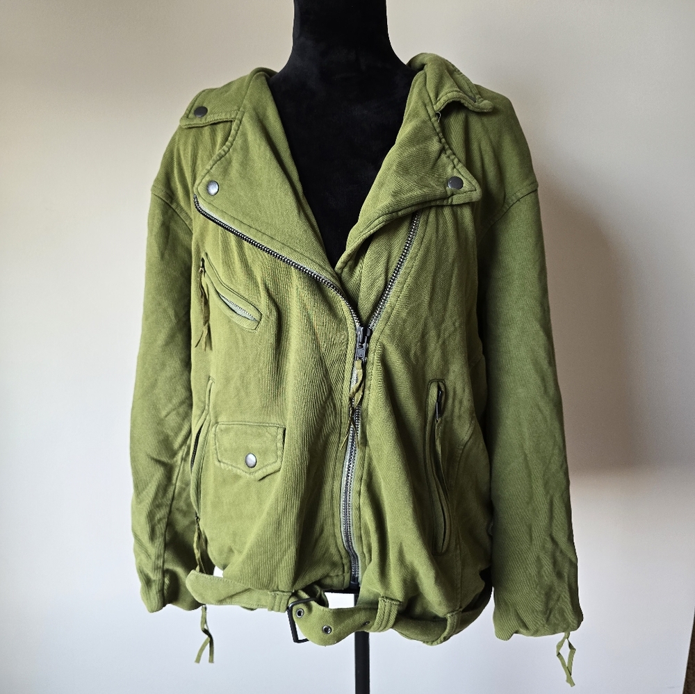 Free People Olive Green Jacket